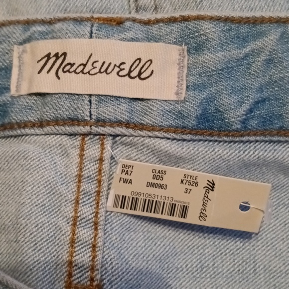 🆕Madewell The Curvy Perfect Vintage Jean Women's Plus Size 37 - Picture 12 of 16